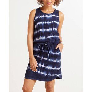 Sundry Evereve Weekender Navy Razorback Tank Tie Dye Size 0